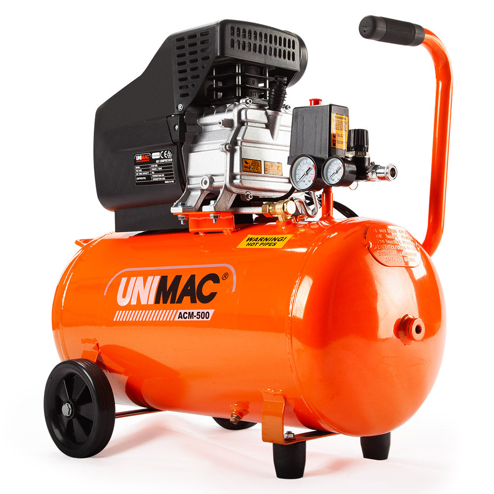 NNEMB Portable Electric Air Compressor 50L 3HP Direct Drive-ACM-500