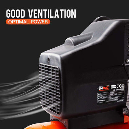 NNEMB Portable Electric Air Compressor 50L 3HP Direct Drive-ACM-500