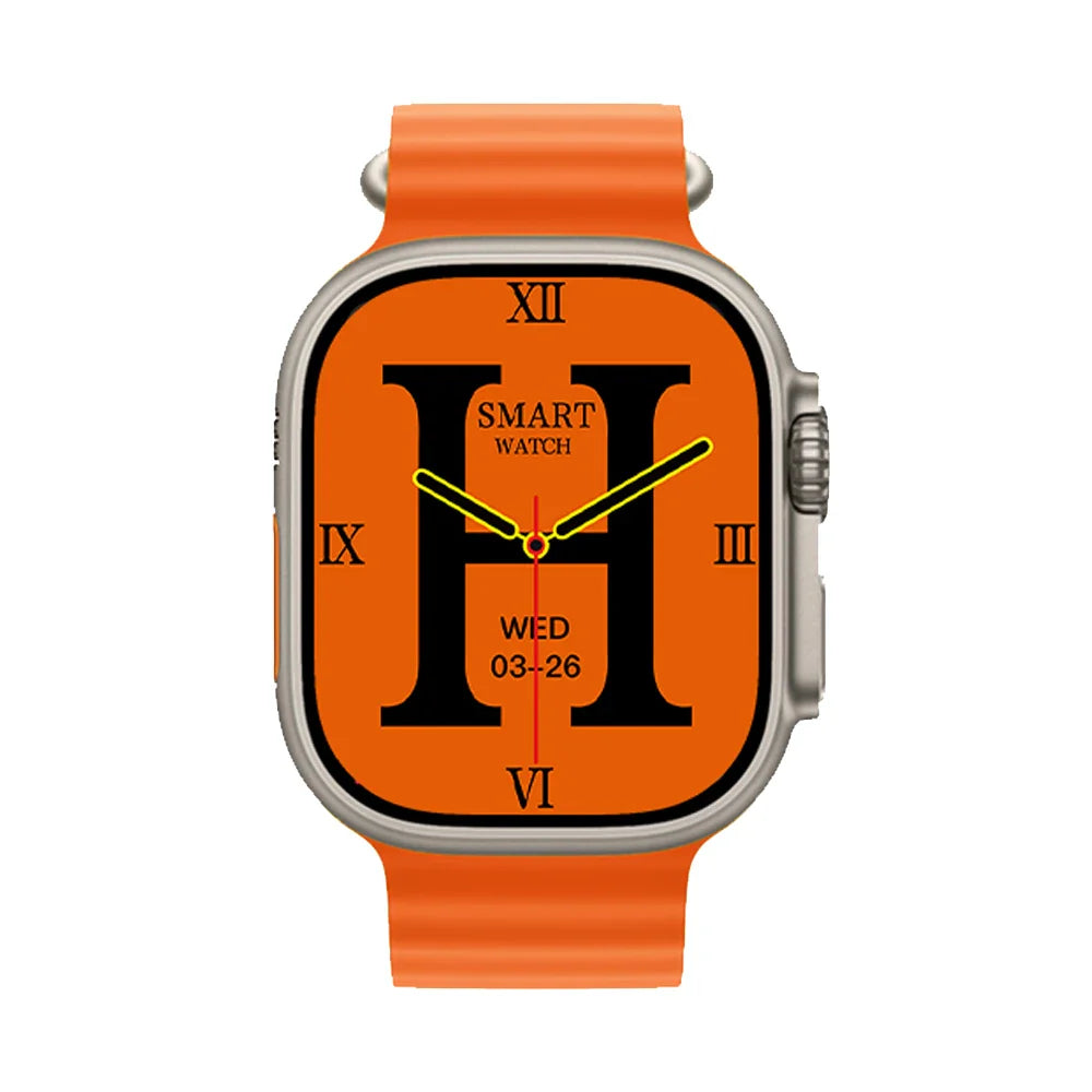 NNEOBA Smart Watch Fitness Health Tracker Orange-0