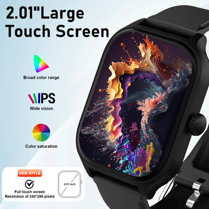 NNEOBA Smart Watch Fitness Tracker Black-1