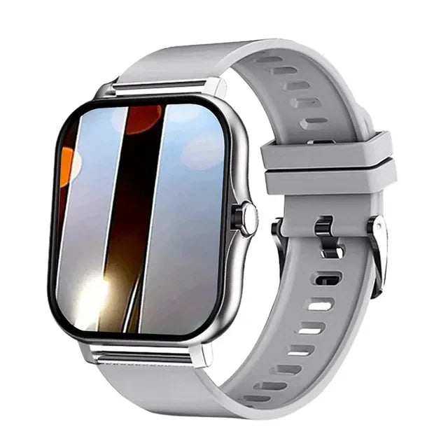NNEOBA Smart Watch Fitness Clock Silver-0
