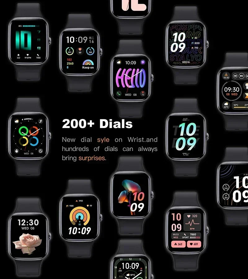NNEOBA Waterproof Smart Fitness Watch Maroon-1