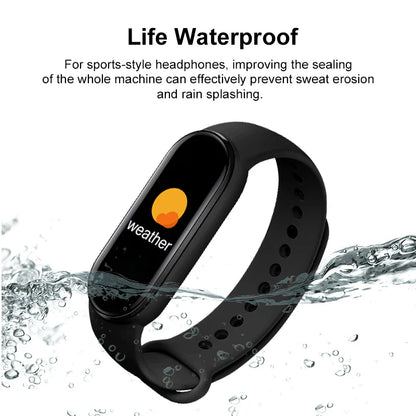 NNEOBA Smart Fitness Bracelet Watch Black-2