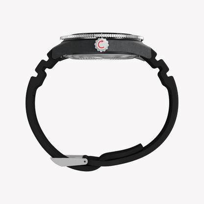 Timex Men's Black Resin Watch, Black/Black | Tw2y02200-1