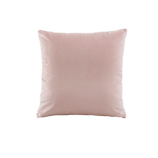 NNEDSZ Bianca Vivid Coordinate Velvet Blush Square Cushion 43 x 43 cm
