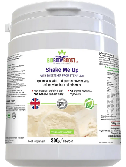 Shake Me Up Vanilla - Vegan Meal Shake Powder