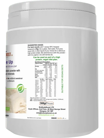 Shake Me Up Vanilla - Vegan Meal Shake Powder