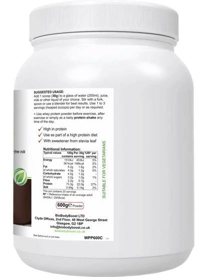 WheyPro - Chocolate Whey Protein Powder