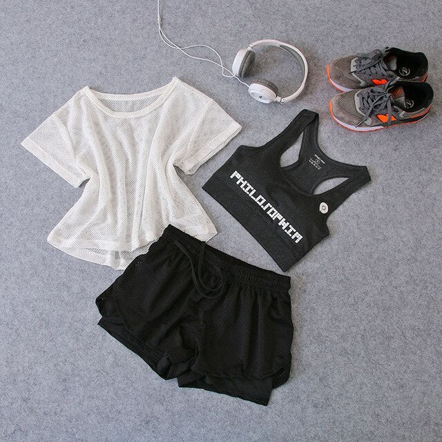 Newest Yoga Set Women Sports Bra Sexy  Gym  Clothes