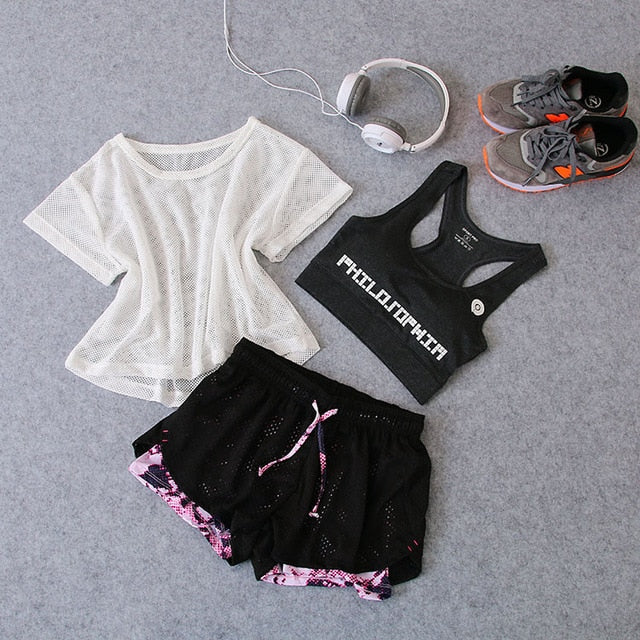 Newest Yoga Set Women Sports Bra Sexy  Gym  Clothes